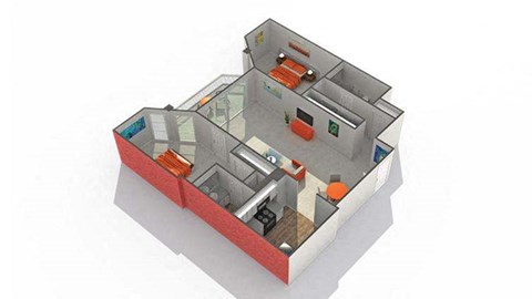 Bristol Floor Plan at The Township at St. Charles, Illinois, 60174